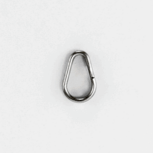 DECOY EGG RING #4 R-10 SILVER fishing terminal tackle — photo 2