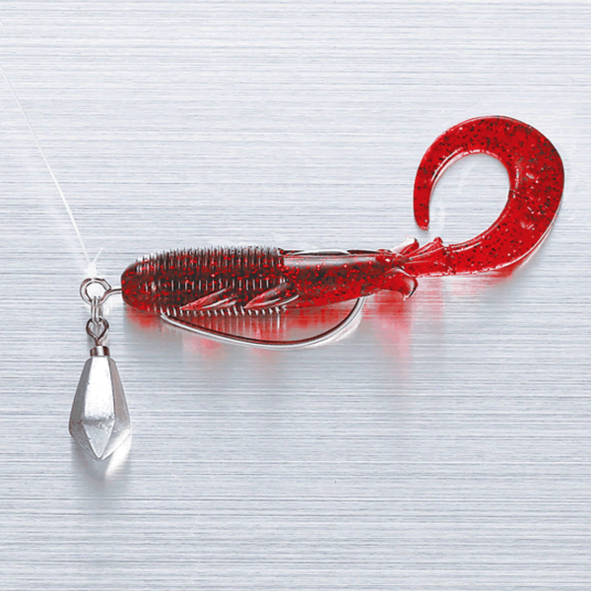 DECOY ROCK’N HOOK #3/0 Worm29 (6 pcs/pack) W NICKEL - Britannic Trade