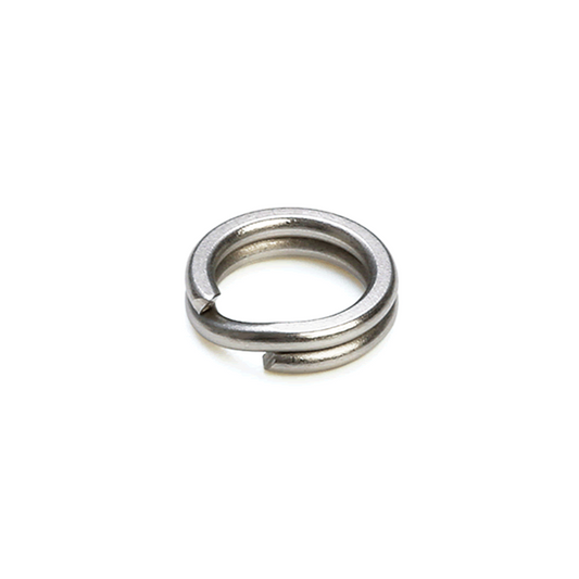 DECOY SPLIT RING EX #1+ R-11 (18 pcs/pack) SILVER fishing terminal tackle — photo 2