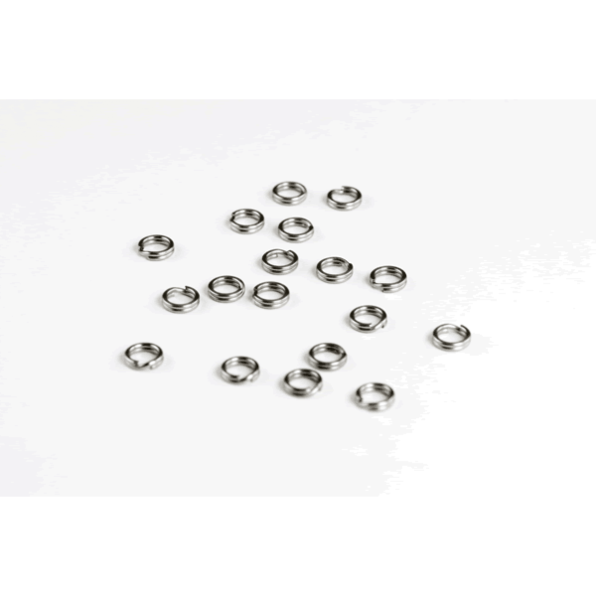 DECOY SPLIT RING EX #5+ R-11 (16 pcs/pack) SILVER - Britannic Trade