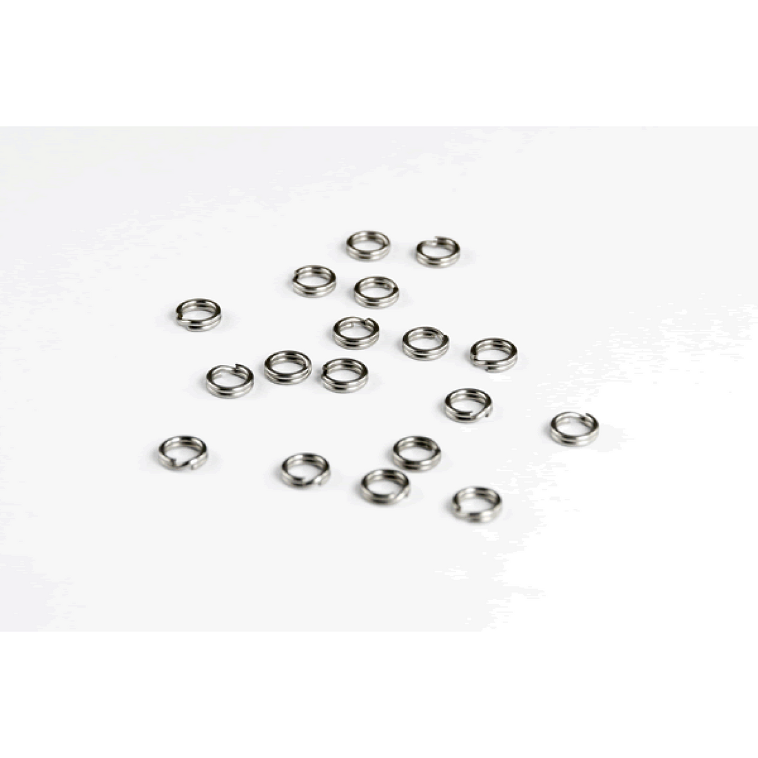 DECOY SPLIT RING EX #5+ R-11 (16 pcs/pack) SILVER fishing terminal tackle — photo 3