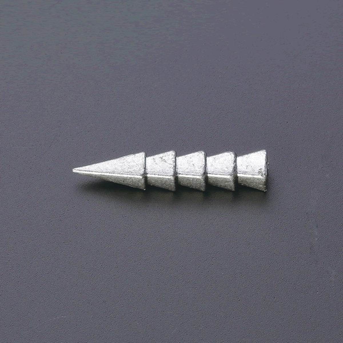 DECOY DECOY SINKER TYPE NAIL 0.4g DS-10 (12 pcs/pack) SILVER - Britannic Trade