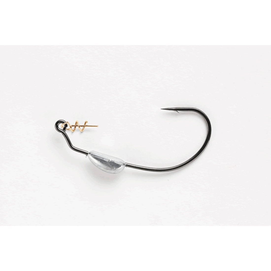 DECOY MAKISASU WEIGHTED #4/0 Worm130 (3 pcs/pack) NS BLACK fishing terminal tackle — photo 2