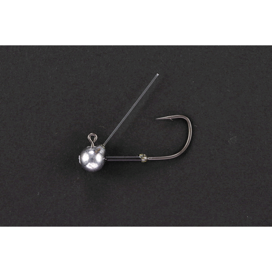 DECOY PLUS GUARD S #2 - 1.8g VJ-77 (4 pcs/pack) MAT BLACK fishing terminal tackle — photo 2
