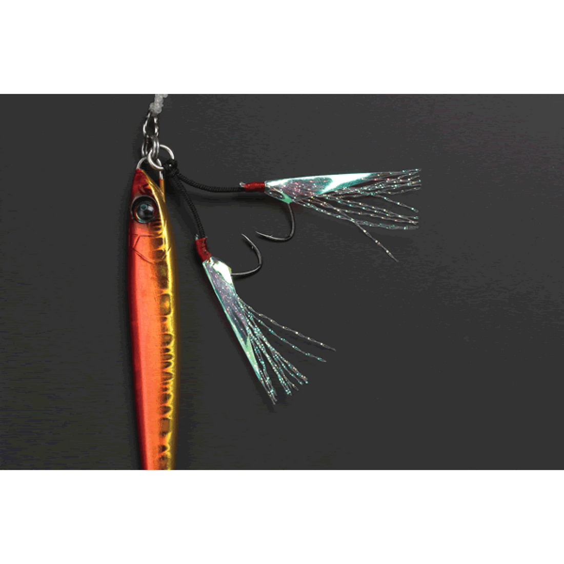 DECOY FIBER LIGHT GAME TWIN #2 DJ-96 (2 pcs/pack) NS BLACK fishing terminal tackle — photo 3