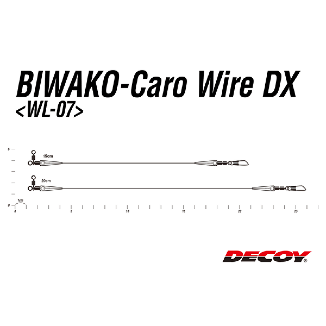 DECOY BIWAKO CARO WIRE DX 15cm WL-07