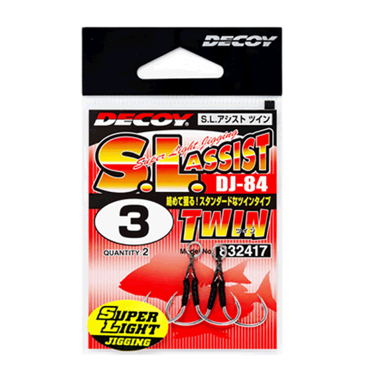 DECOY S.L.ASSIST TWIN #3 DJ-84 (2 pcs/pack) TIN - Britannic Trade