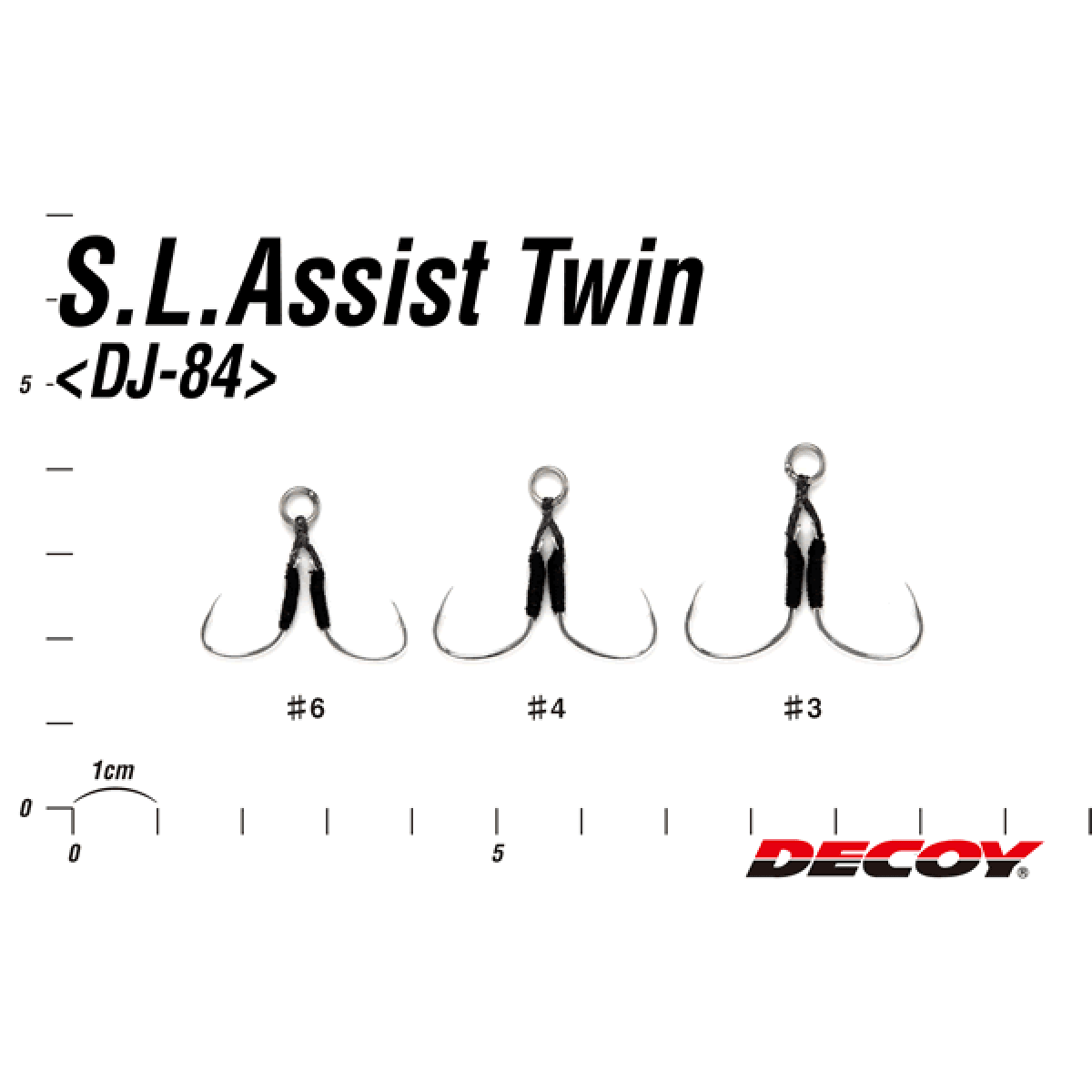 DECOY S.L.ASSIST TWIN #3 DJ-84 (2 pcs/pack) TIN - Britannic Trade