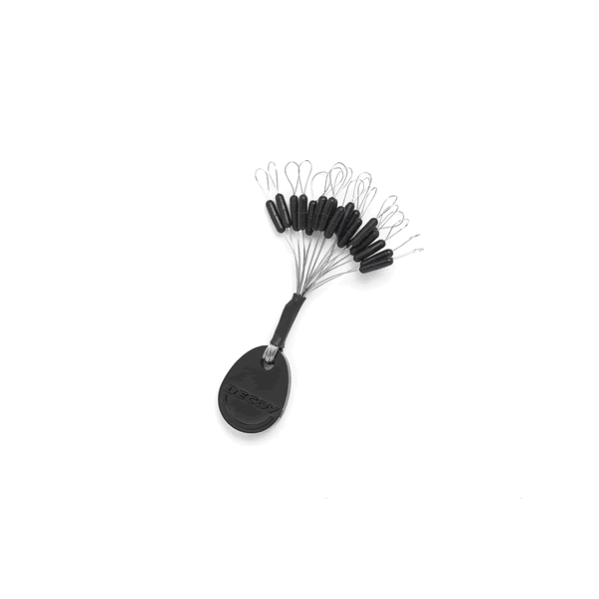 DECOY MULTI SINKER LOCK L L-12 (18 pcs/pack) BLACK - Britannic Trade