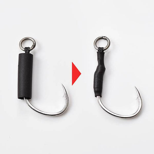DECOY TUNING TUBE 2.0mm : LENGTH 80cm BLACK fishing terminal tackle — photo 2