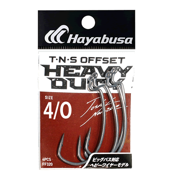 Hayabusa T-N-S HEAVY DUTY ll #4/0 FF320 (5 pcs/pack)
