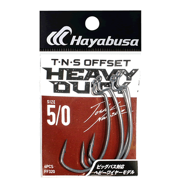 Hayabusa T-N-S HEAVY DUTY ll #5/0 FF320 (4 pcs/pack)