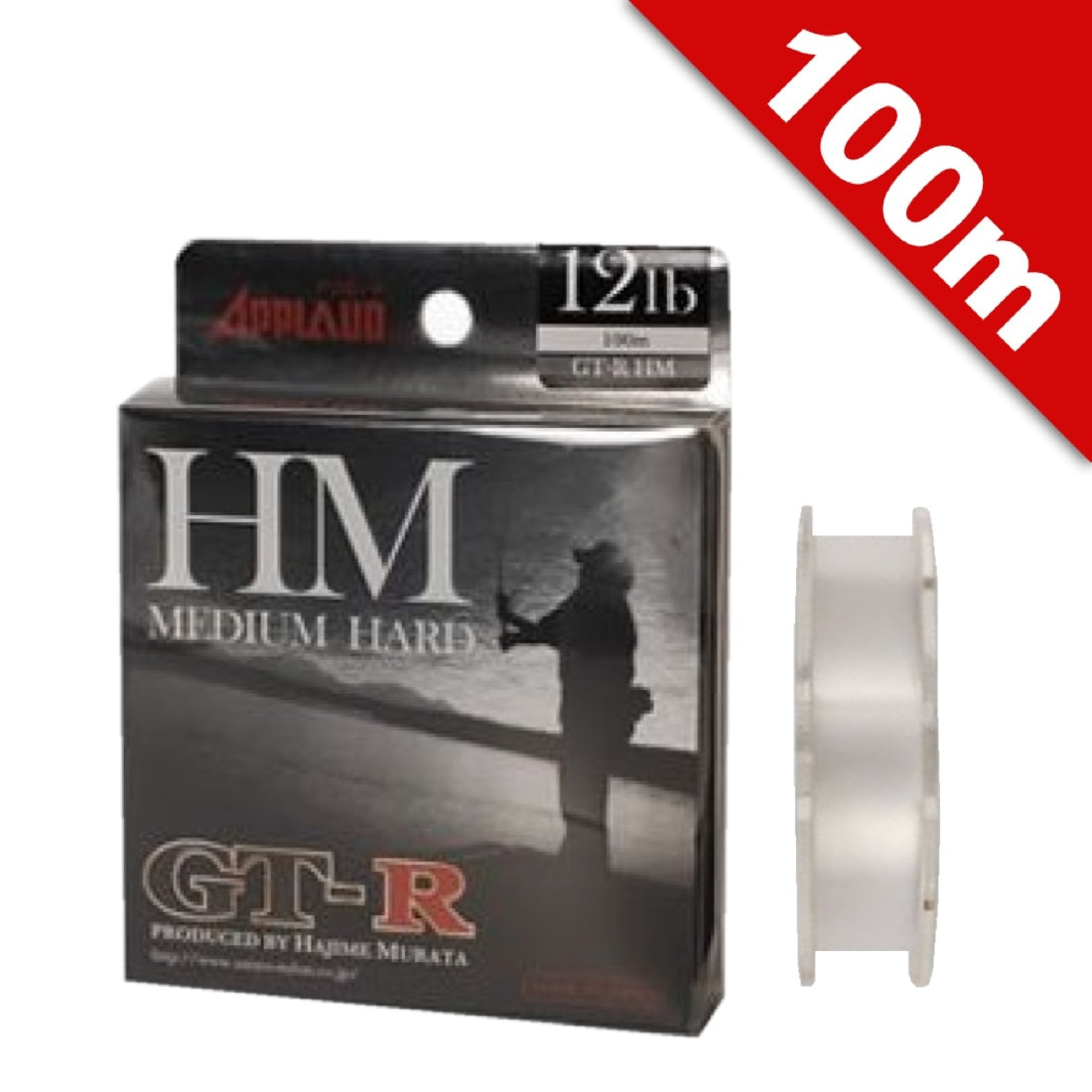 APPLAUD APPLAUD GT-R HM 8 lb - 100m NYLON NATURAL CLEAR fishing line