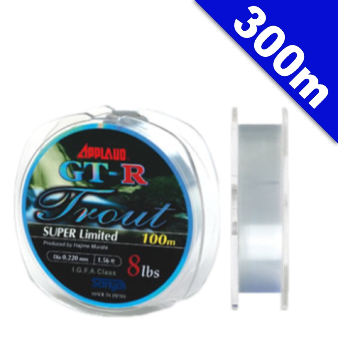 APPLAUD APPLAUD GT-R TROUT SUPER-LIMITED 3.5 lb - 300m NYLON fishing line