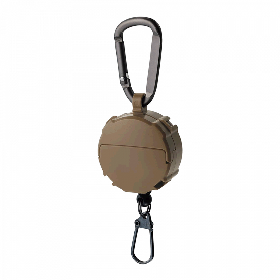 DAIICHISEIKO CLIP ON REEL + MICRO CASE 115 x 36 x 34mm 22.0g DARK EARTH fishing accessory
