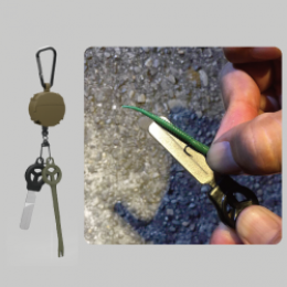 DAIICHISEIKO MC HOOK SHARPNER FOLIAGE GREEN fishing accessory — photo 2