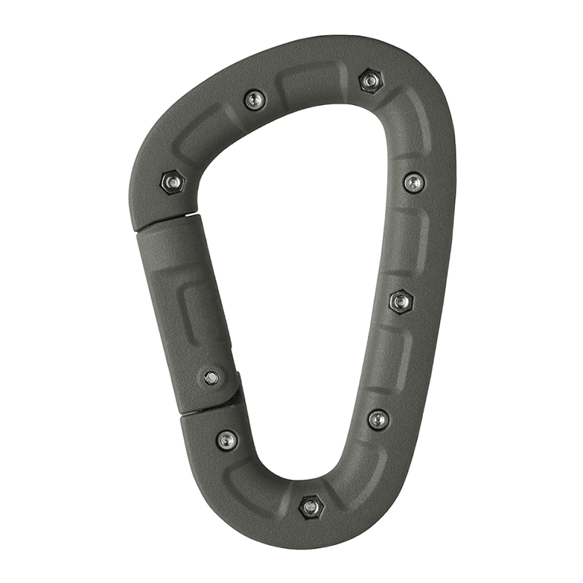 DAIICHISEIKO CARABINER KITTER 93 x 59 x 15mm FOLIAGE GREEN - Britannic Trade
