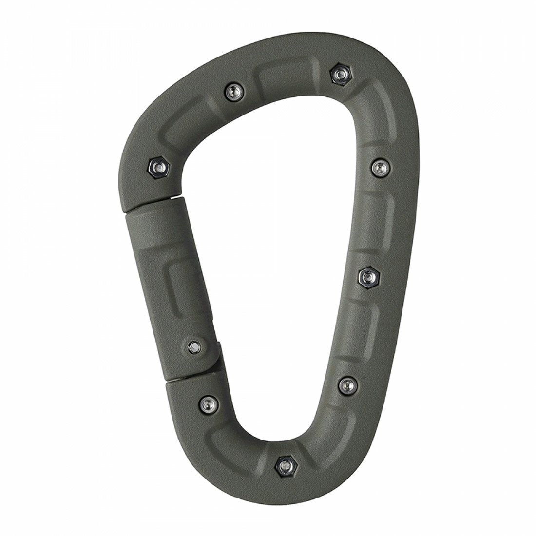 DAIICHISEIKO CARABINER KITTER 93 x 59 x 15mm FOLIAGE GREEN fishing accessory