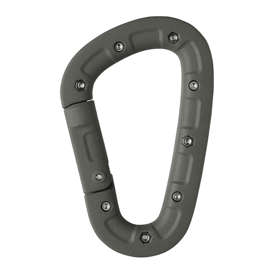 DAIICHISEIKO CARABINER KITTER 93 x 59 x 15mm FOLIAGE GREEN - Britannic Trade