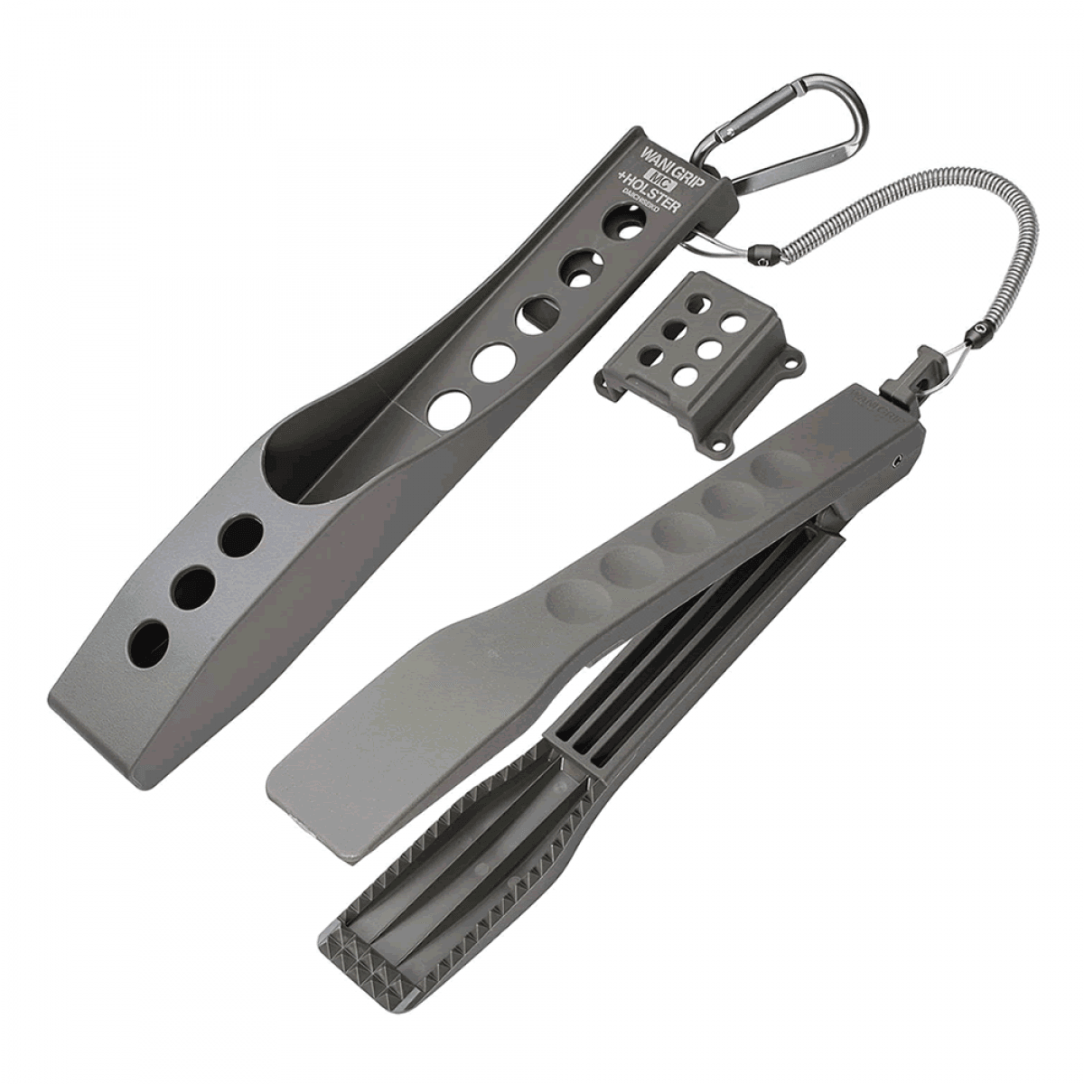 DAIICHISEIKO WANI GRIP MINI MC CUSTOM + HOLSTER FOLIAGE GREEN - Britannic Trade