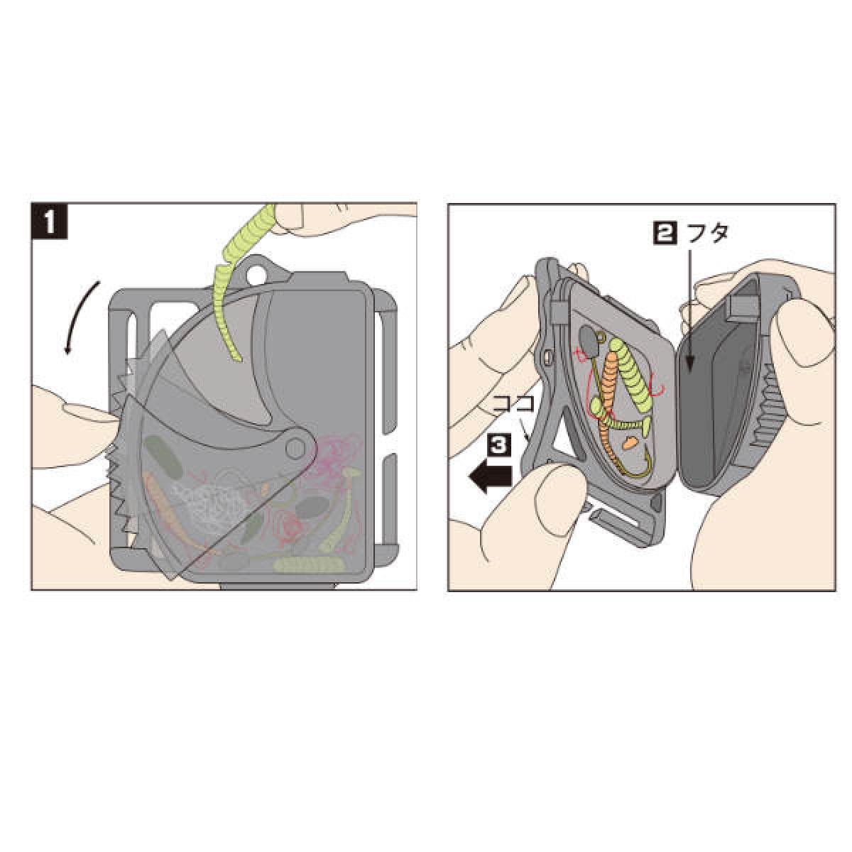 DAIICHISEIKO JUNK POCKET 65 75テ70テ25 mm BLACK - Britannic Trade