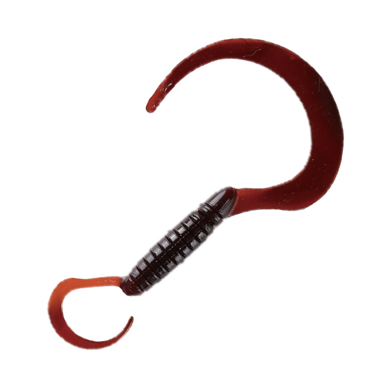 Valleyhill WORM DAMA TRAILER TYPE-1 (5 pcs/pack) #08 BROWN