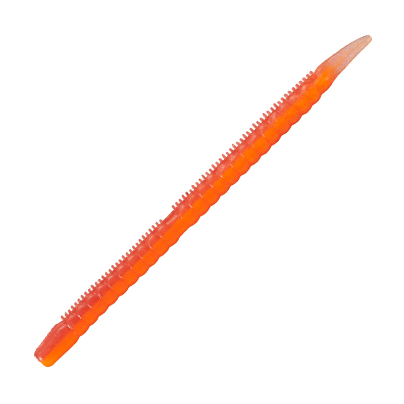 Valleyhill WORM DAMA TRAILER KINCOO 4.8" (6 pcs/pack) 03 RED/ORANGE