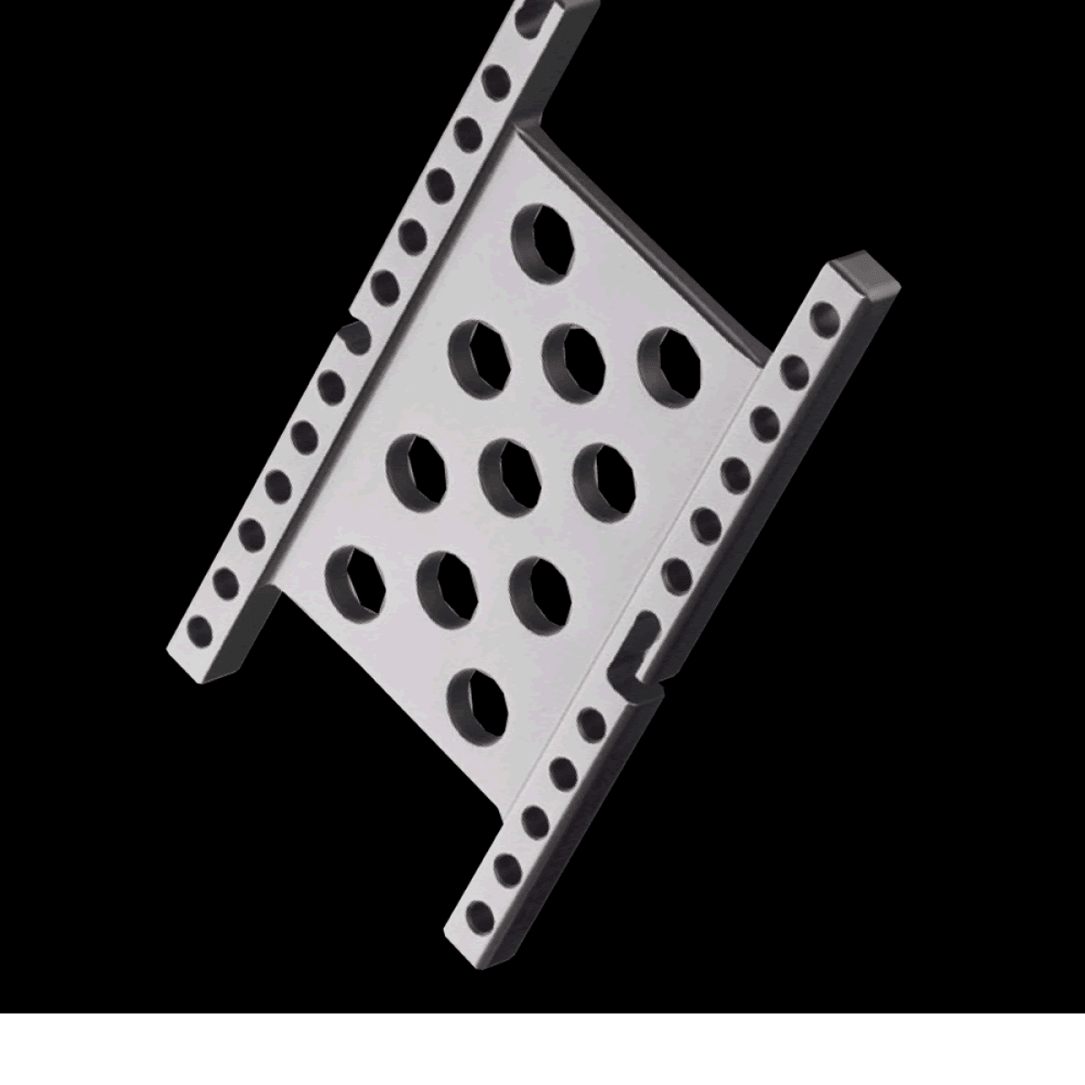 KAMIWAZA MOBILE ROPE HOLDER GUNMETAL - Britannic Trade