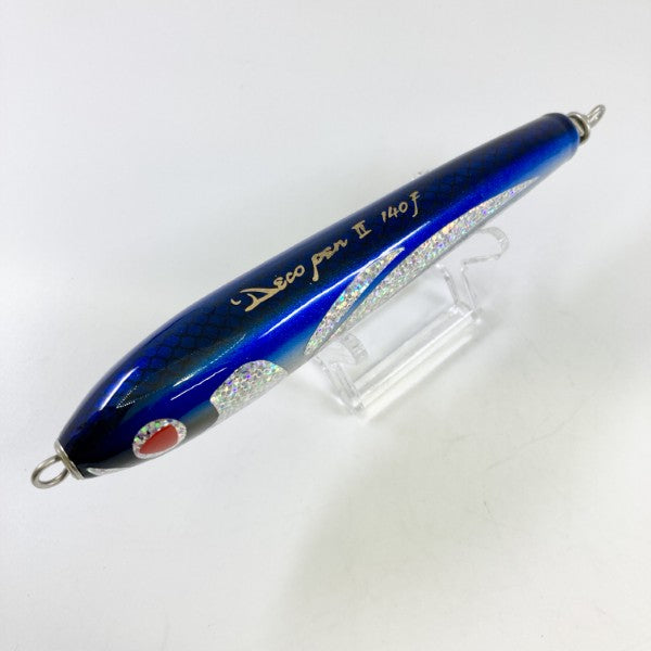 KAMIWAZA DECO PEN ll 140F "Ultra Responsive Edition" 140mm : 30g (W/OUT HOOK) Floating 211 KK BLUE saltwater fishing lure — photo 2