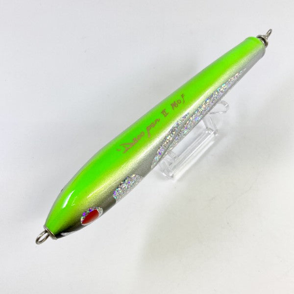 KAMIWAZA DECO PEN ll 160F "Ultra Responsive Edition" 160mm : 45g (W/OUT HOOK) Floating 213 KK LIME GREEN saltwater fishing lure — photo 2