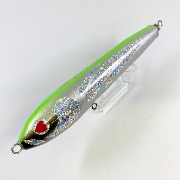 KAMIWAZA DECO PEN ll 160F "Ultra Responsive Edition" 160mm : 45g (W/OUT HOOK) Floating 213 KK LIME GREEN saltwater fishing lure — photo 3