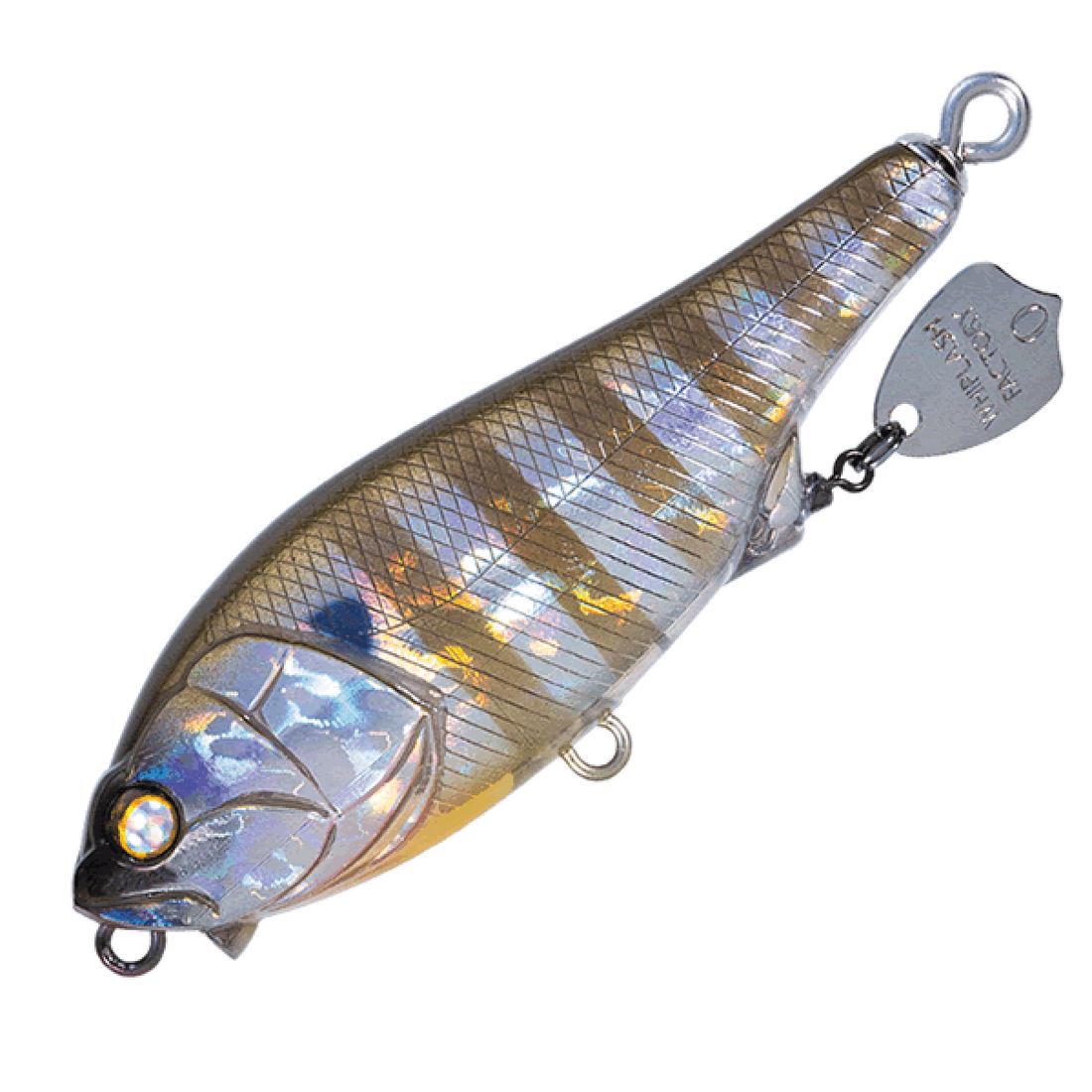 Whiplash Factory FLUTTERIN' WIRE 75mm : 12.1g F25WHG BABY-BLUEGILL freshwater fishing lure