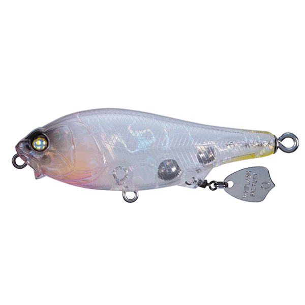 Whiplash Factory FLUTTERIN' WIRE-75F 75mm : 12.1g FS14WHC SERAPHIC CLEAR OC freshwater fishing lure
