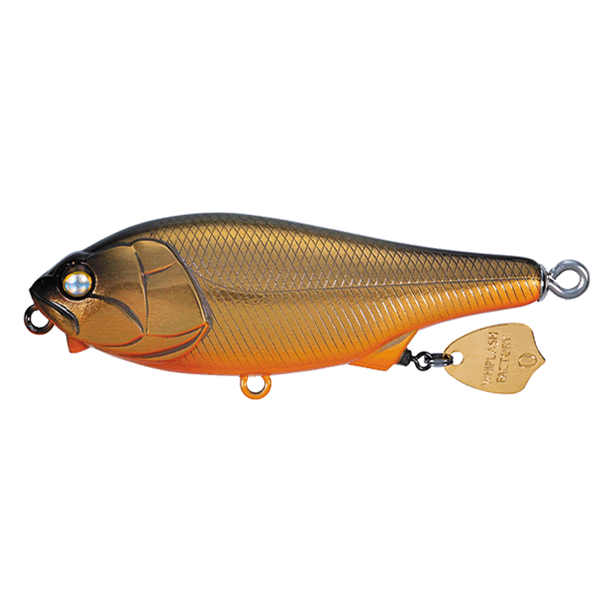 Whiplash Factory FLUTTERIN' WIRE-75FP 75mm : 12.3g F16GLG SUNSET GOLD freshwater fishing lure