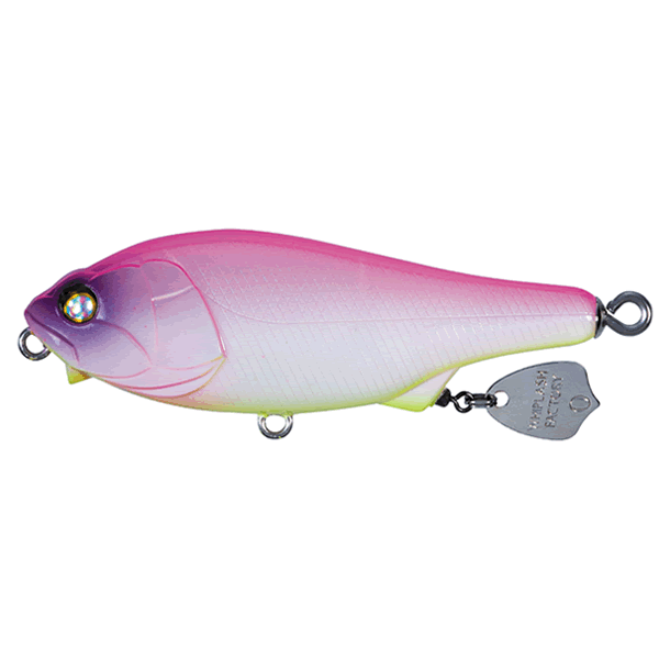 Whiplash Factory FLUTTERIN' WIRE-75FP 75mm : 12.3g F27FBB BNY PINK freshwater fishing lure