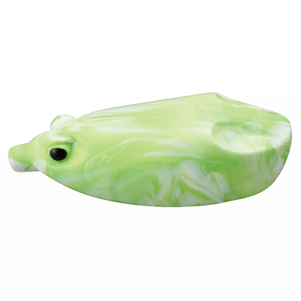 Whiplash Factory BITE SIZED-NMT 58.5mm : 1/3oz MBL01 WHITE / LIME CHART freshwater fishing lure