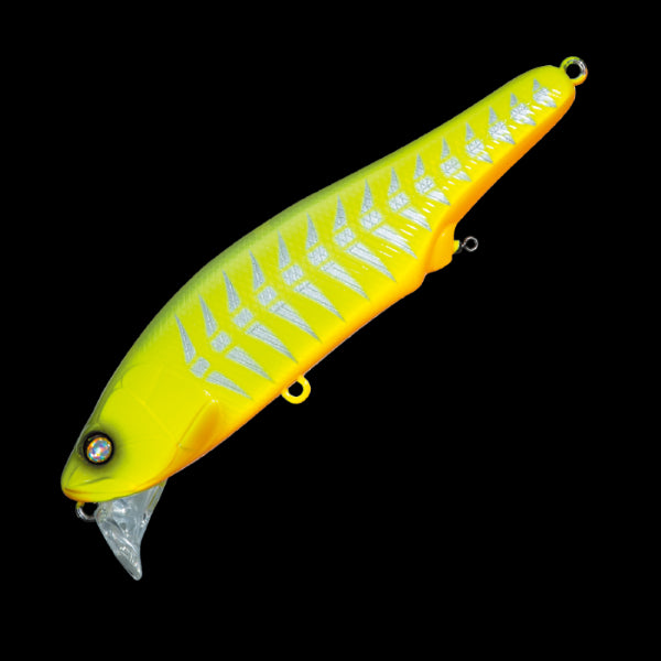 Whiplash Factory WAKE THE DEAD 125F 125mm 35g Floating W33FLB TRANS BACK CHART SKELTON freshwater fishing lure