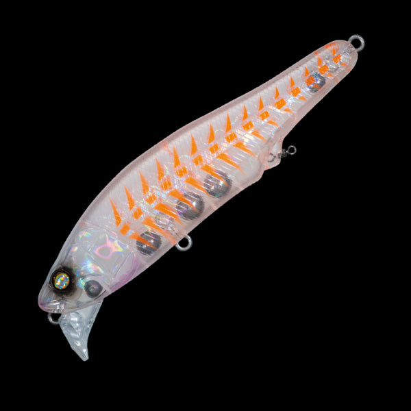 Whiplash Factory WAKE THE DEAD 125F 125mm 35g Floating WS23WHC_CLEAR ORANGE SKELTON saltwater fishing lure