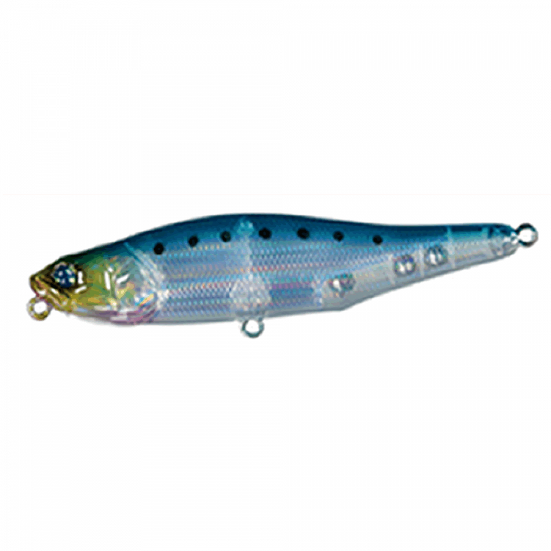 Ja-Do DRIVIN' WIRE 125mm 21.5g J-05 IWASHI/CLEAR HOLO saltwater fishing lure