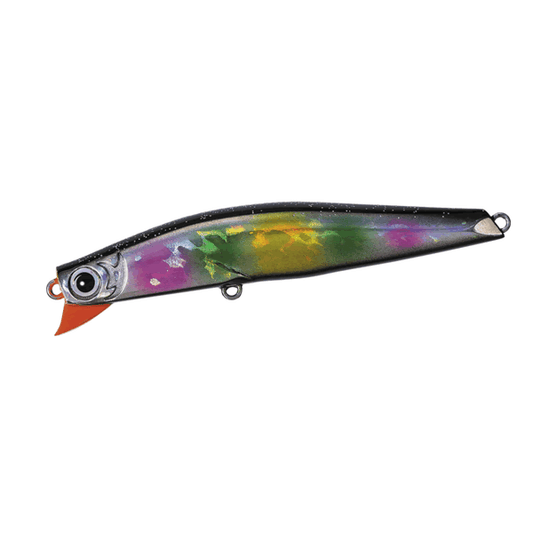 Ja-Do GOTTSUAN MINNOW 89F 89mm : 8g FLOATING 26 BLACK AURORA RAINBOW - Britannic Trade