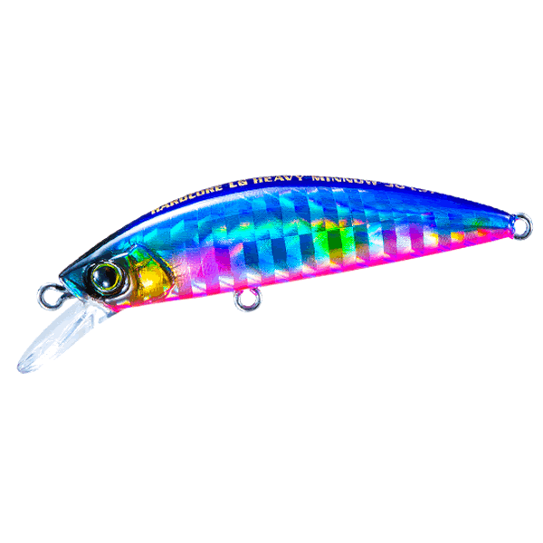 DUEL HARDCORE LG HEAVY MINNOW (S) 50 50mm : 6g SINKING F1200-HBPC-BLUEPINK CANDY saltwater fishing lure