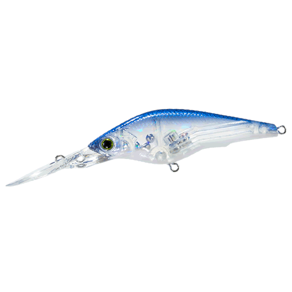 DUEL HARDCORE SHAD 75SF 75mm : 11g Slow Floating GHPB-GHOST PRO BLUE freshwater fishing lure