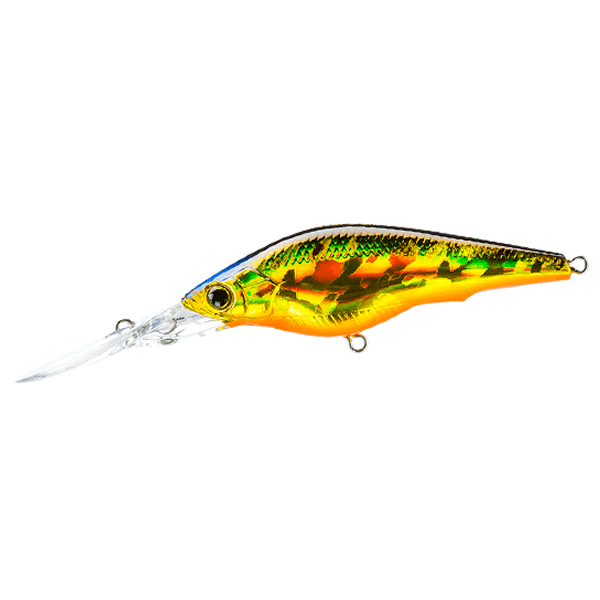 DUEL HARDCORE SHAD 75SF 75mm : 11g Slow Floating HGSN-GOLDEN SHINER freshwater fishing lure