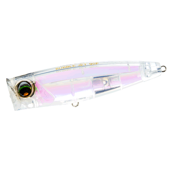 DUEL L-BLUE BUBBLE JET 90F 90mm : 23.5g FLOATING F1228-TMCLEAR