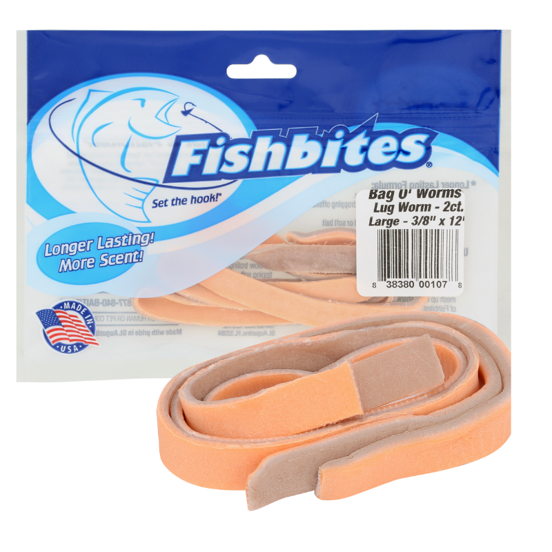 Fishbites Bag O' Worms Lugworm (Longer Lasting)