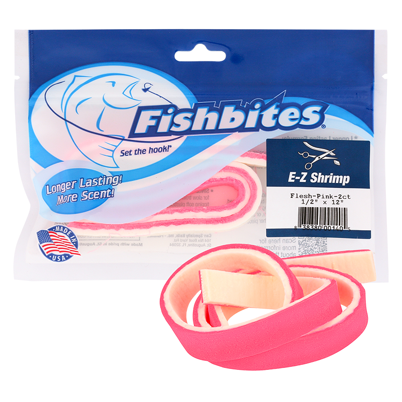 Fishbites E-Z Shrimp (Longer Lasting)