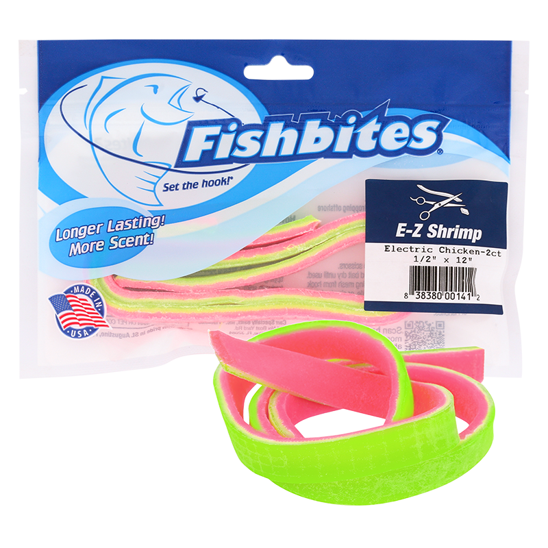 Fishbites E-Z Shrimp (Longer Lasting)