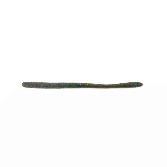 Berkley Power Bait MaxScent D-Worm 5.5" (10 pcs / pack) GREEN PUMPKIN CANDY RED