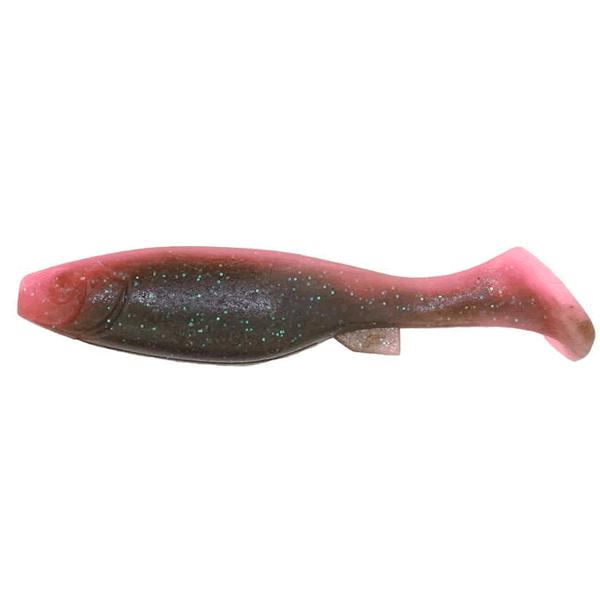 Berkley POWER WIGGLER 3.5” (6 pcs/pack) SMPB SMOKE PINK BLACK