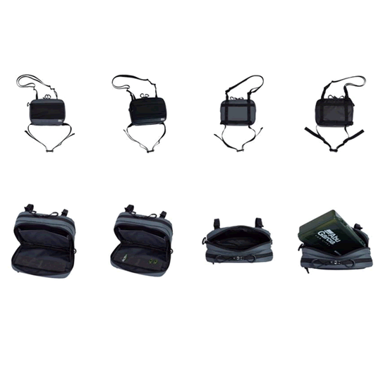 Abu Garcia 2WAY CHEST PACK 2.8L COATING GRAY